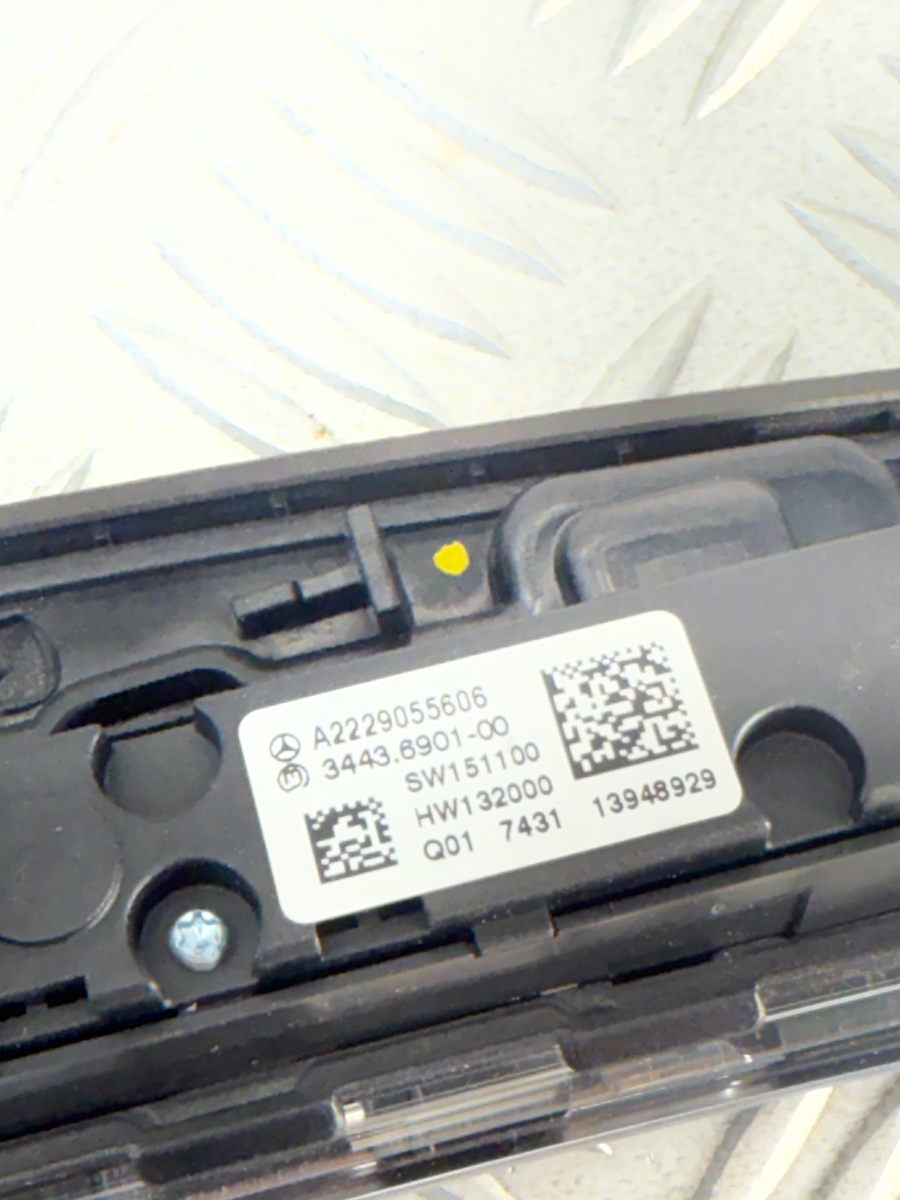 Blocco Comandi Centrale Mercedes Classe S W222 A2229055606 / A2226809302 - immagine 6