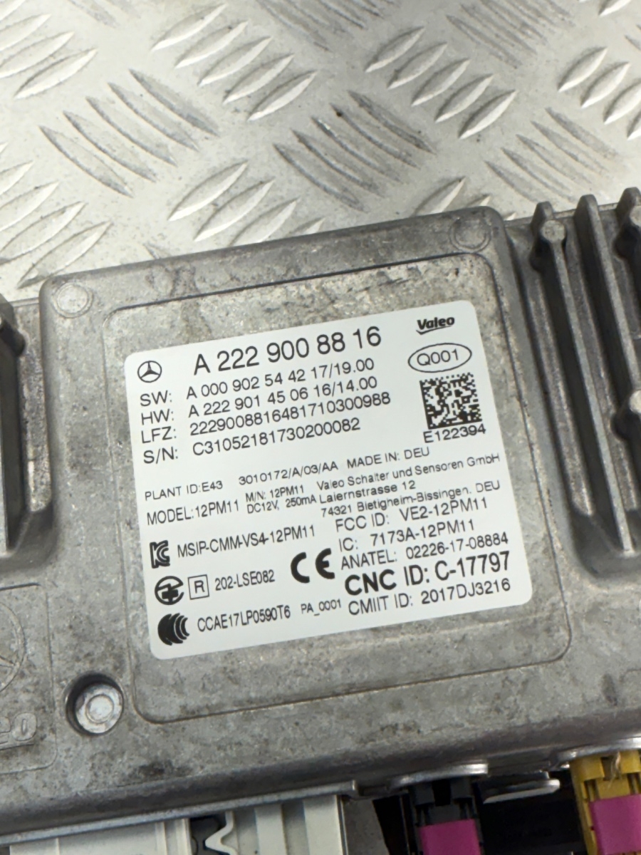 Centralina Parcheggio Assistito Mercedes S-Class W222 A2229008816 - immagine 5