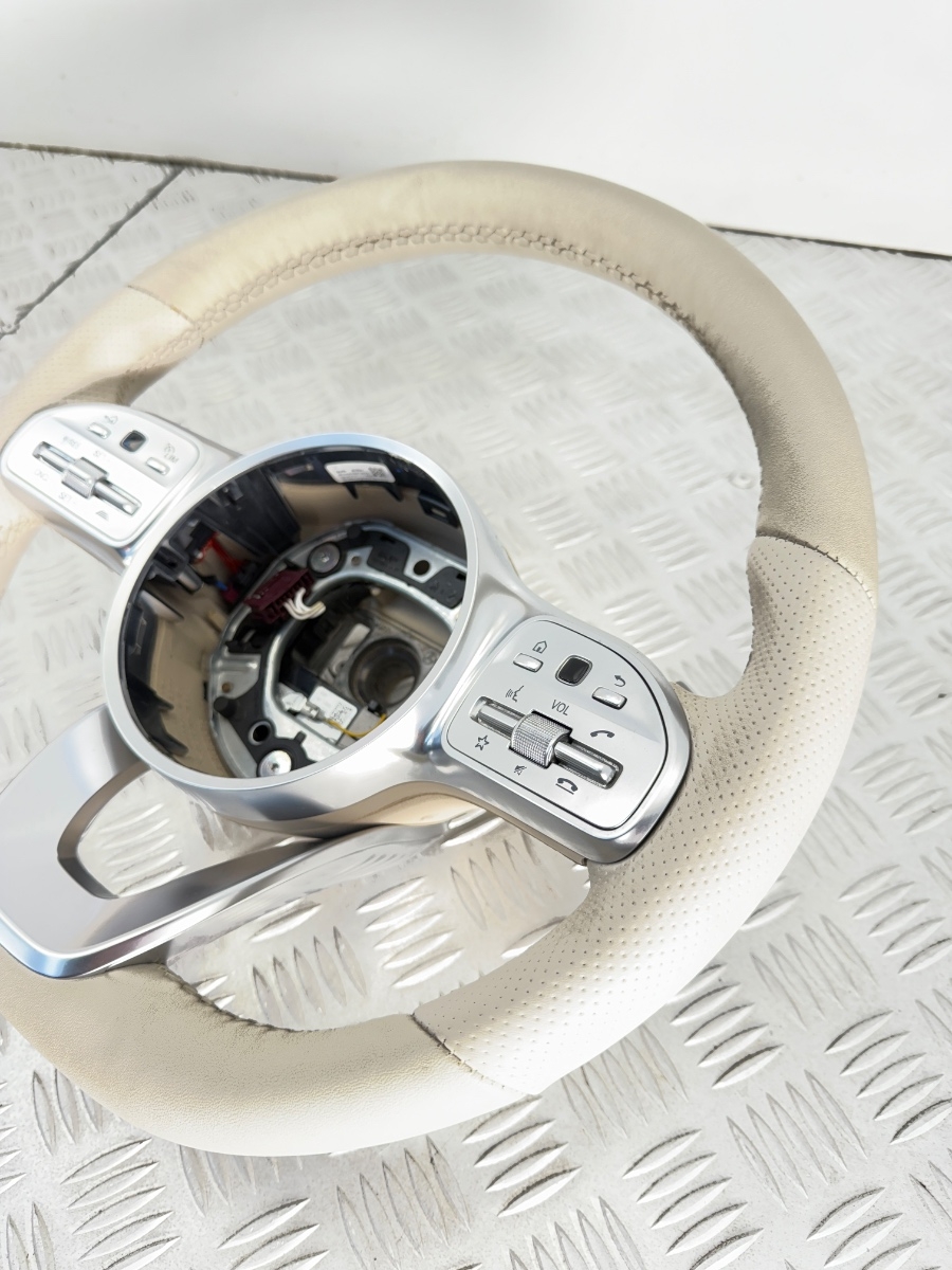 Volante AMG 3 Razze Paddle Mercedes Classe S W222 A0050005399 - immagine 3