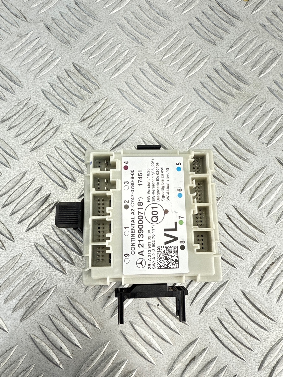 Centralina Porta Anteriore Sinistra Mercedes E S W222 A2139000718 - immagine 4