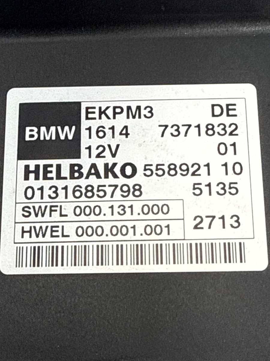 Centralina Controllo Pompa Carburante BMW EKPM3 16147371832 - immagine 6