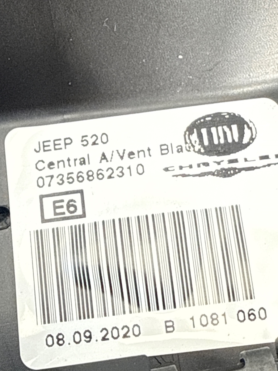 Bocchette Aria Centrali Jeep Renegade BU 2014-2023 07356862310 - immagine 7