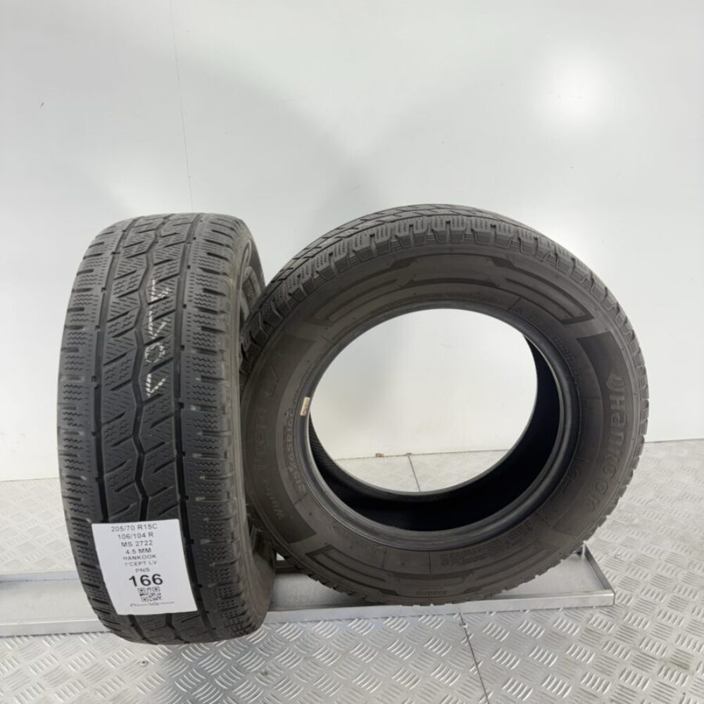Pneumatici Usati 205 70 R15C 106 104R Hankook Icept LV Invernali - immagine 6
