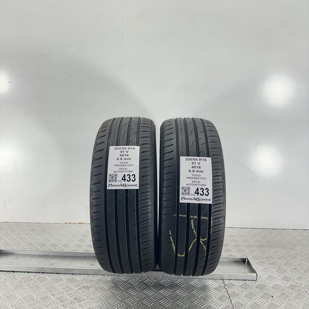 Pneumatici Usati 205 55 R16 91V Toyo Proxes CF2 97% Estive