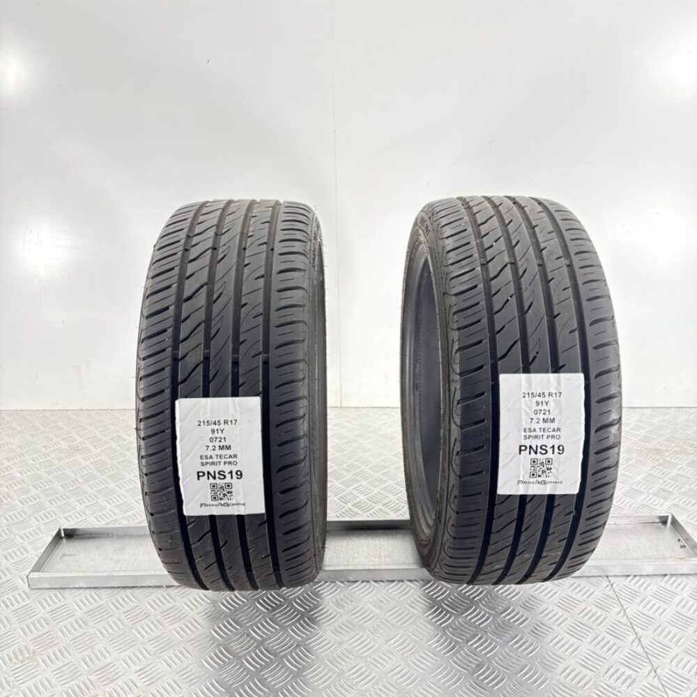 Gomme Usate 215 45 R17 91Y ESA TECAR SPIRIT PRO 7.2mm Estive