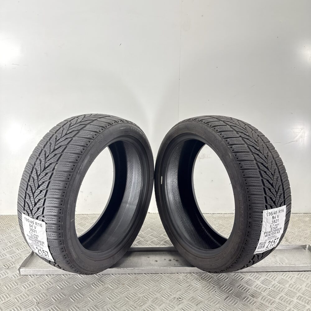 Gomme Usate 195 45 R16 84V Star Performer Winter AS 81% Invernali - immagine 6