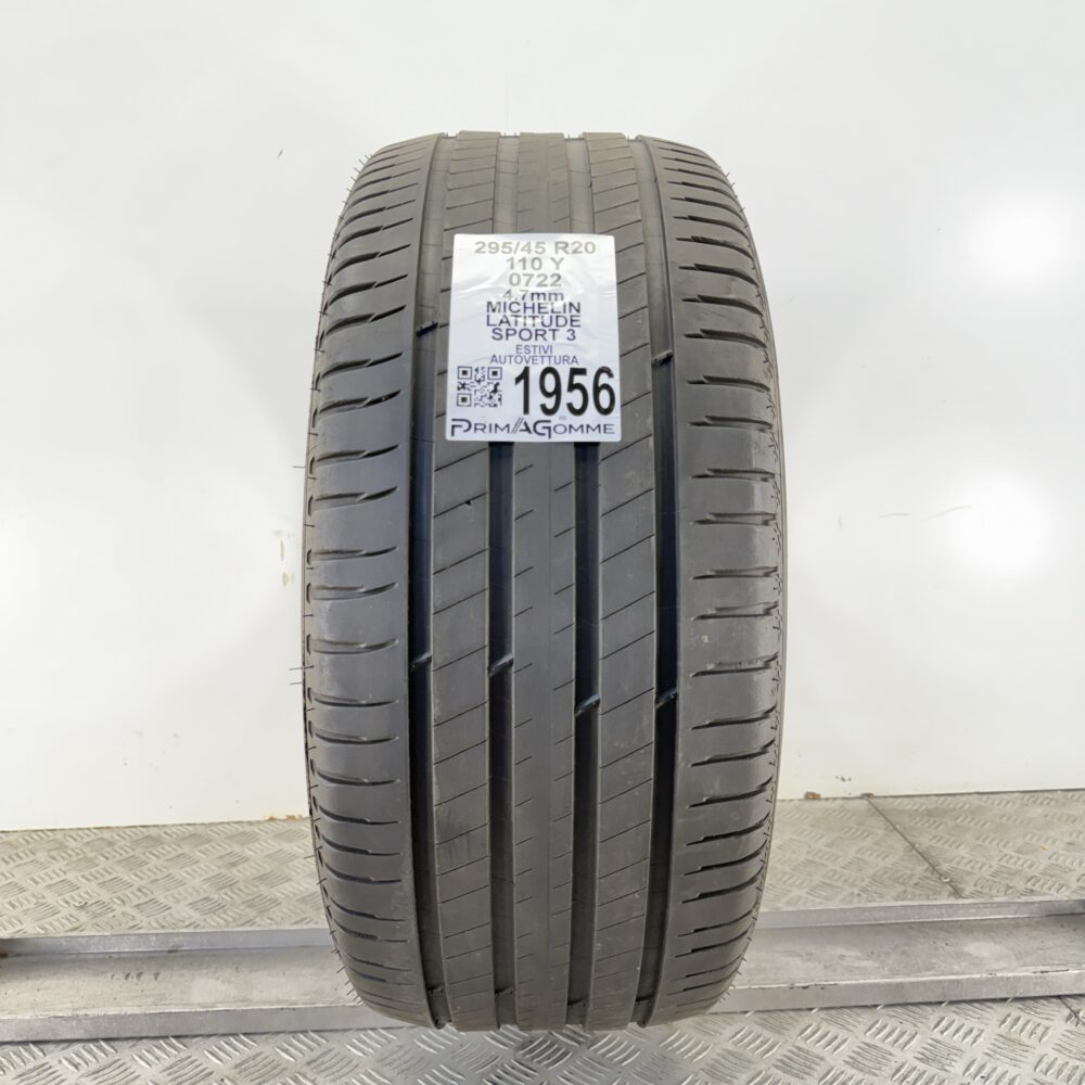 Pneumatico Usato 295 45 R20 110Y Michelin Latitude Sport 3 Estivo