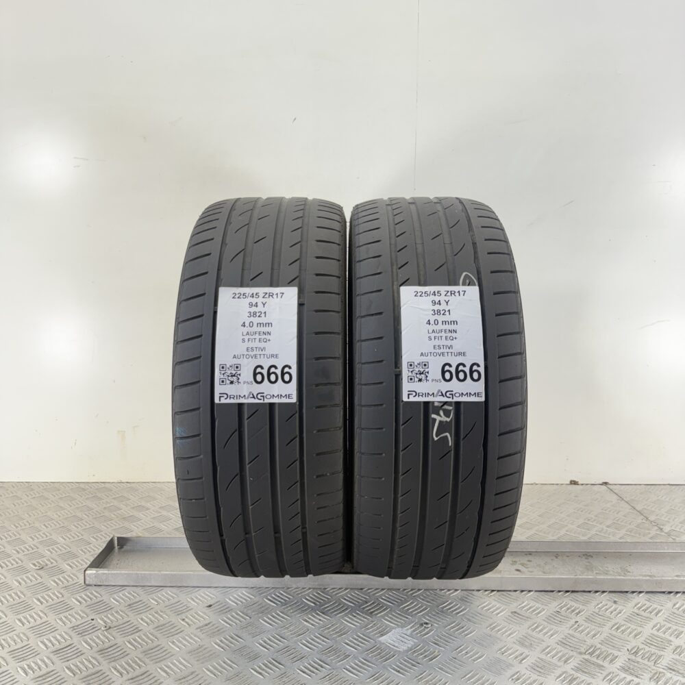 Pneumatici Usati 225 45 R17 94Y Laufenn S Fit EQ+ Estive