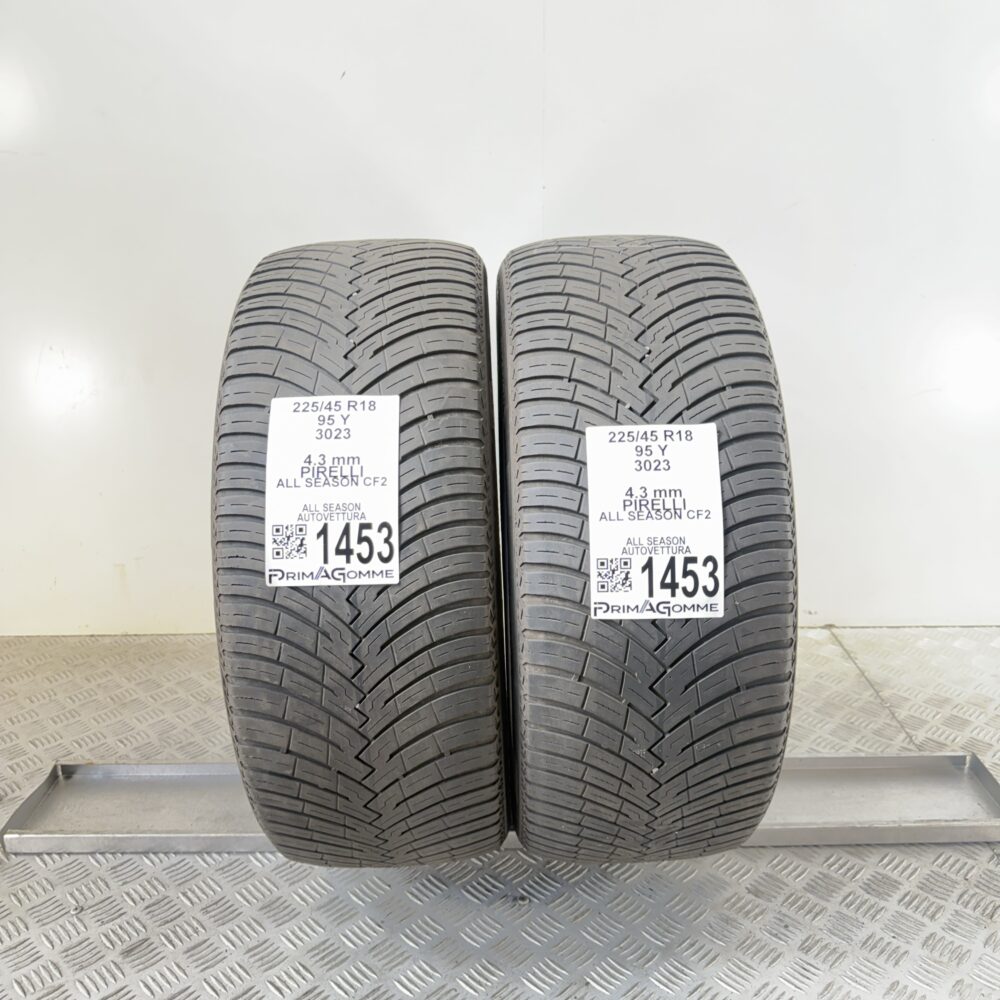 Gomme Usate 225 45 R18 95Y Pirelli All Season CF2 Quattro Stagioni