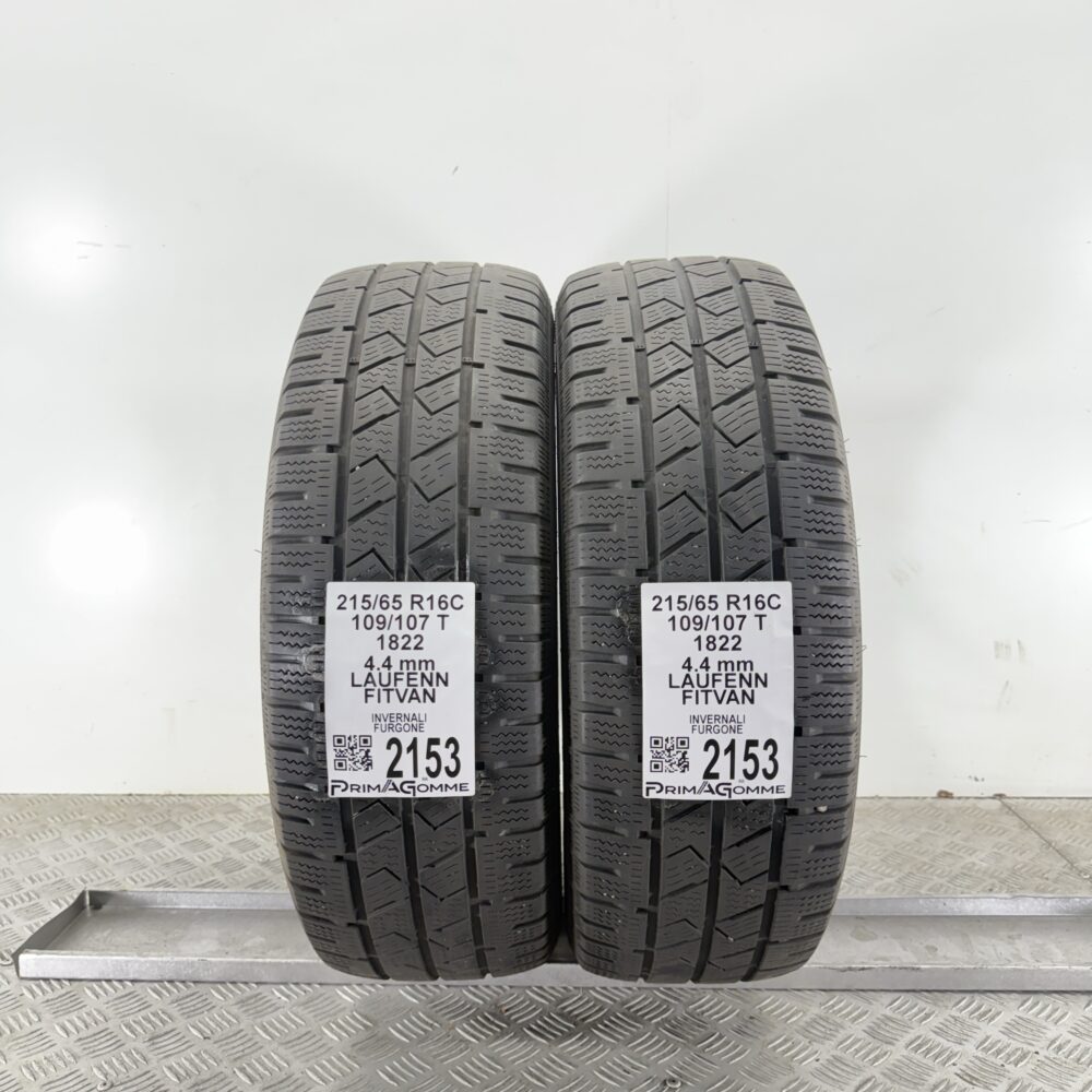 Gomme Usate 215 65 R16C 109/107T Laufenn Fitvan Invernali