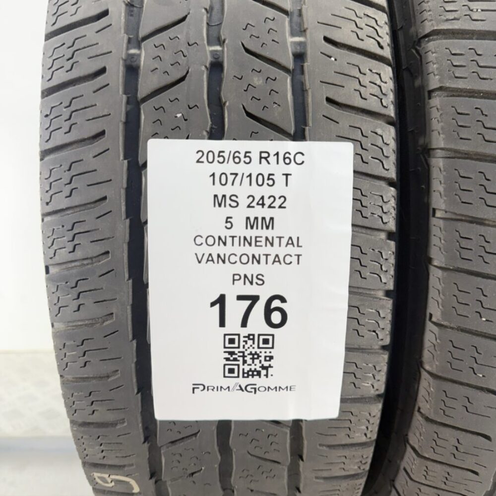 Pneumatici Usati 205 65 R16C 107/105T Continental Vancontact 71% Invernali - immagine 3