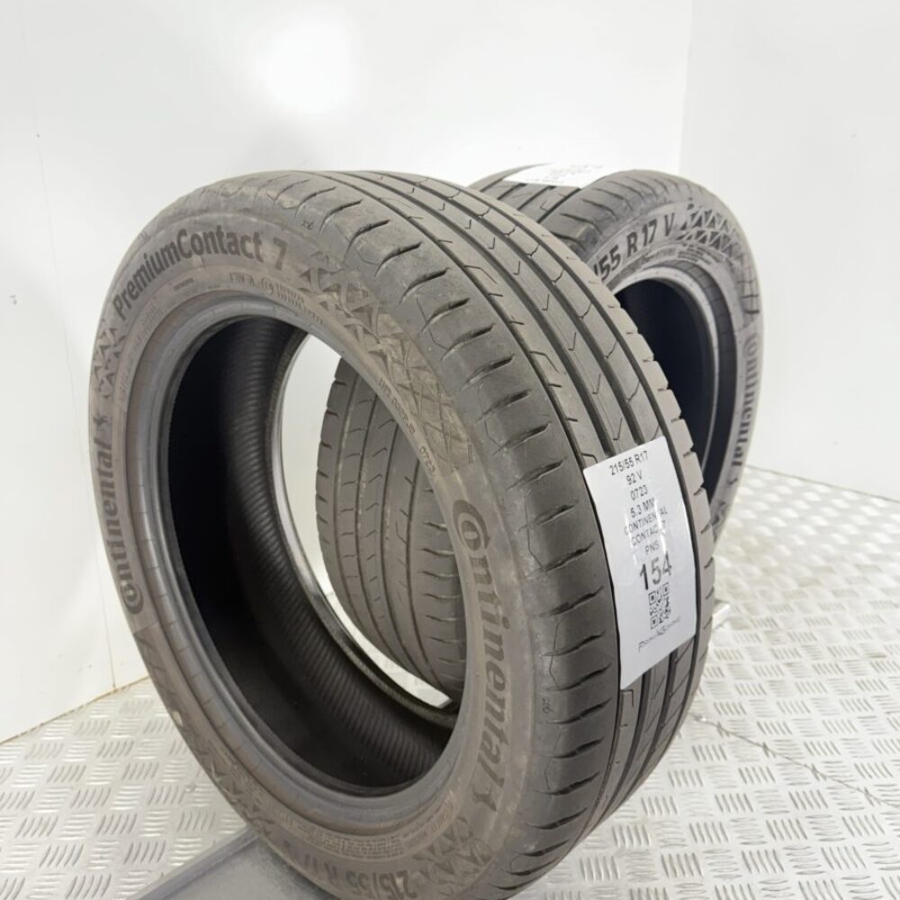 Gomme Usate 215 55 R17 92V Continental Contact 7 5.3mm Estive - immagine 7