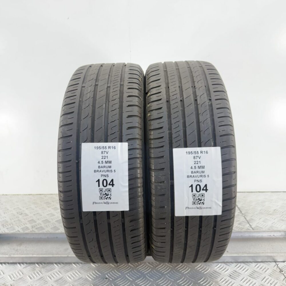 Pneumatici Usati 195 55 R16 87V Barum Bravuris Estive