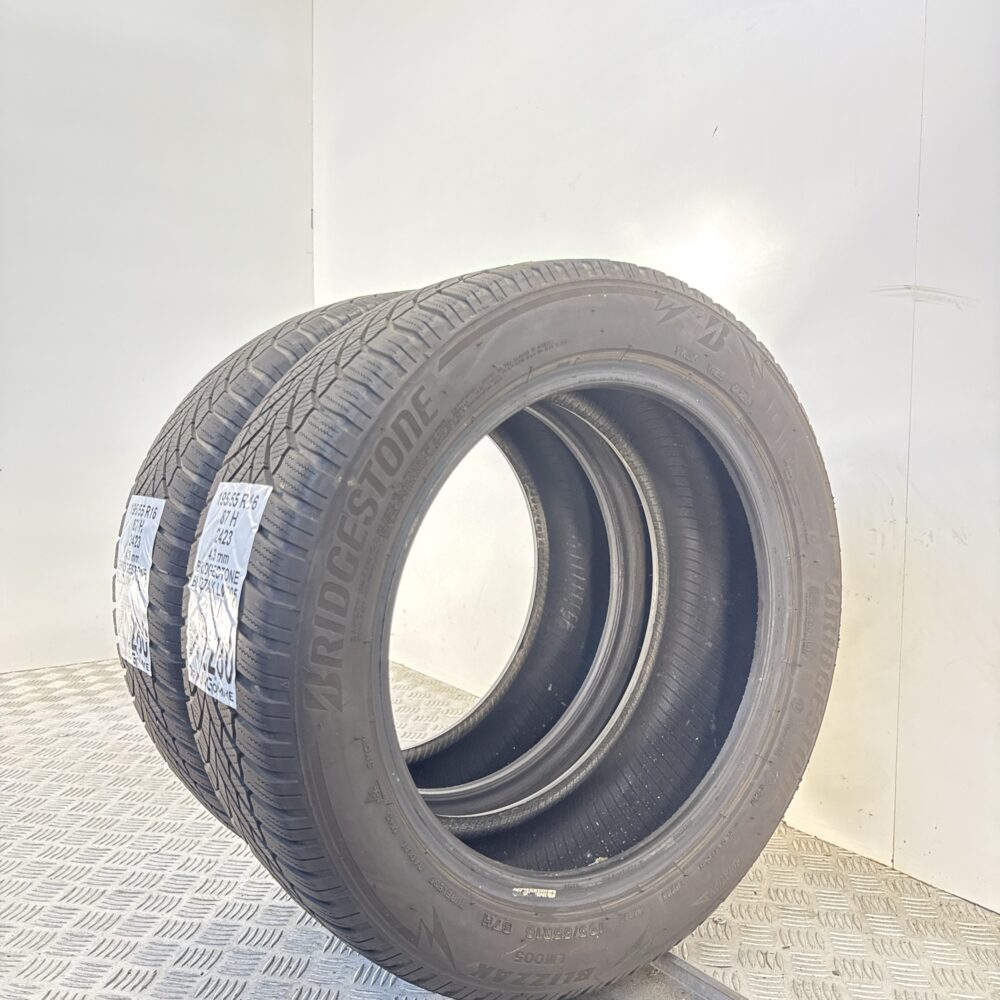 Gomme Usate 195 55 R16 87H Bridgestone Blizzak LM005 Invernali - immagine 9
