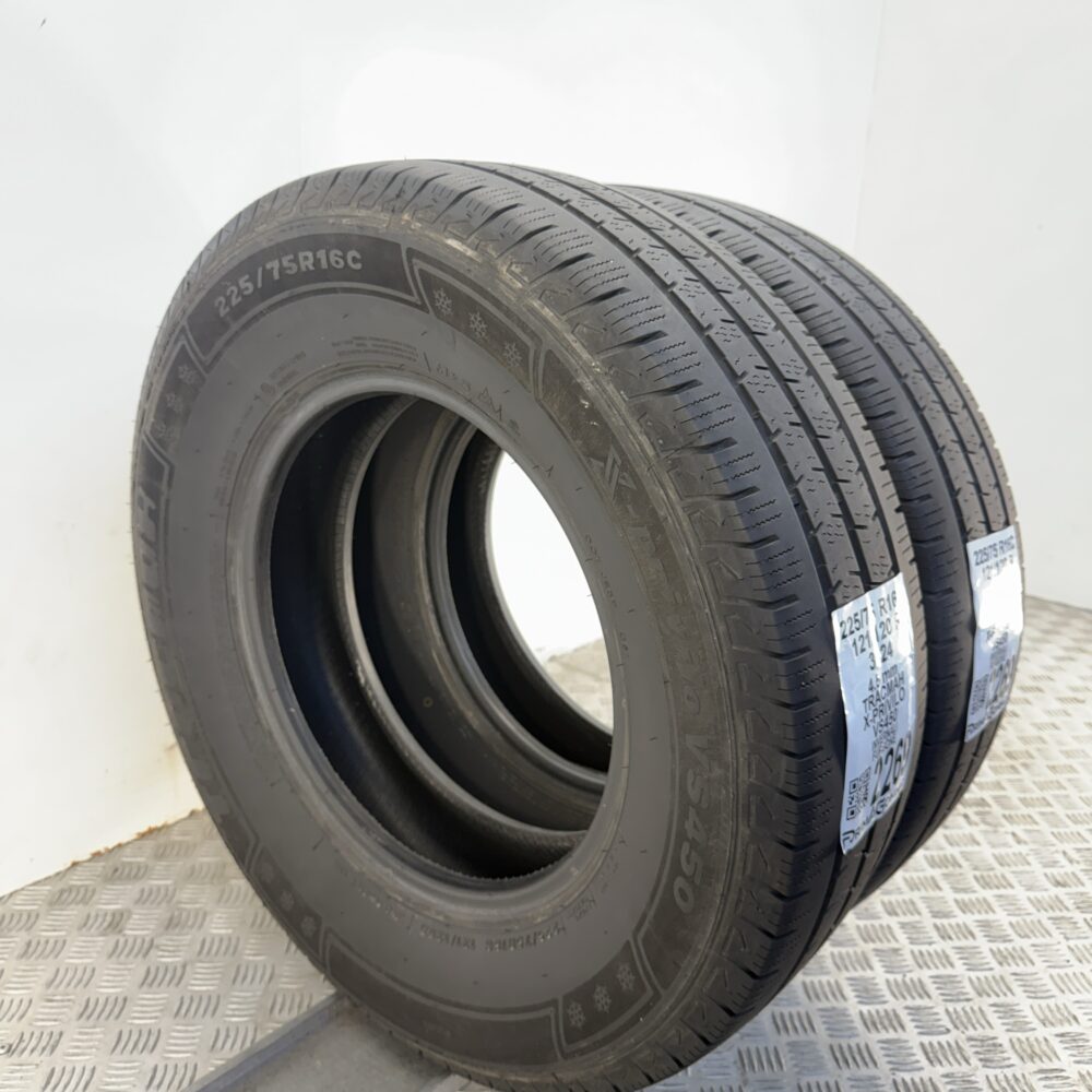 Gomme Usate 225 75 R16C 121/120R Tracmah X-Privilo VS450 Invernali - immagine 5