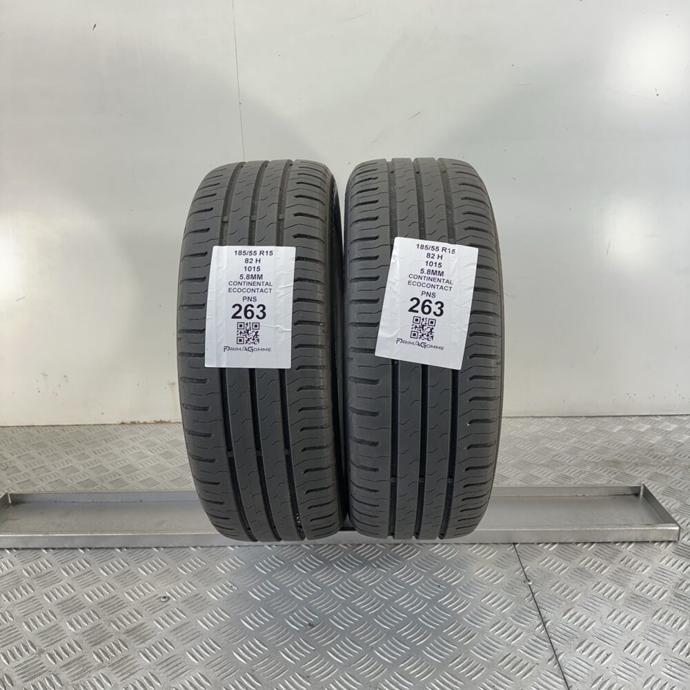 Pneumatici Usati 185 55 R15 82H Continental Ecocontact 82% Estive