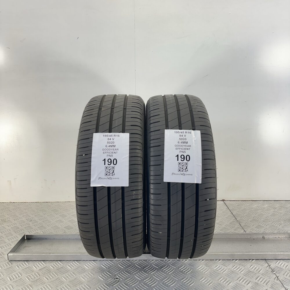 Pneumatici Usati 195 45 R16 84V Goodyear Efficient 91% Estive