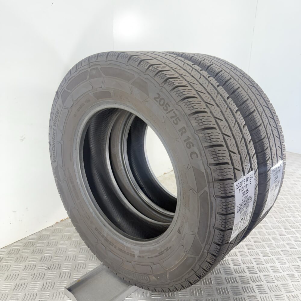Gomme Usate 205 75 R16C 113/111R Continental VanContact Winter Invernali - immagine 9
