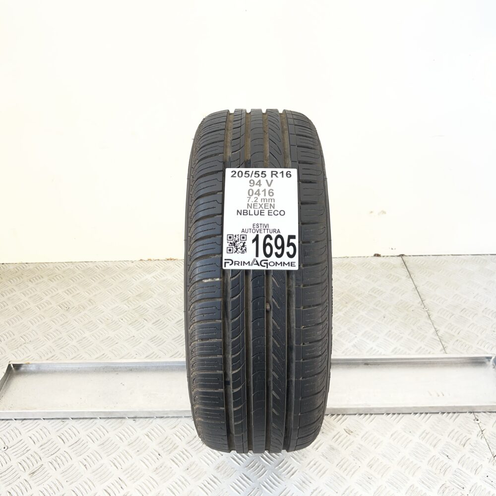 Pneumatico Usato 205 55 R16 94V Nexen Nblue Eco 100% Estivo