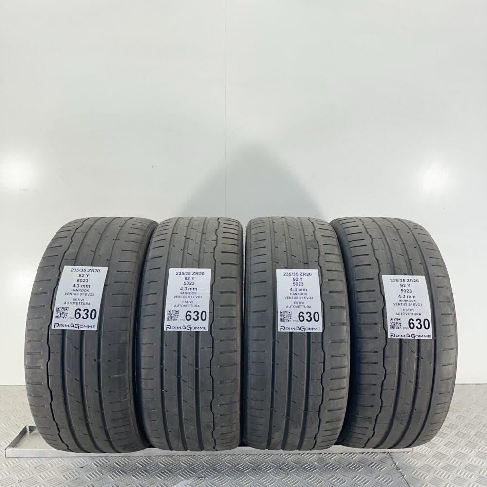 Pneumatici Usati 235 35 ZR20 92Y Hankook Ventus S1 Evo3 Estive