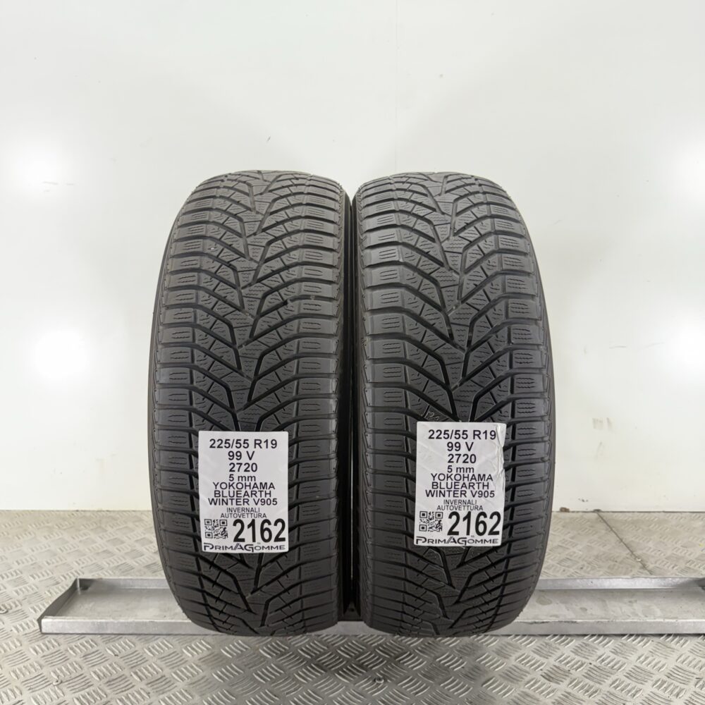 Gomme Usate 225 55 R19 99V Yokohama BluEarth Winter V905 71% Invernali - immagine 8