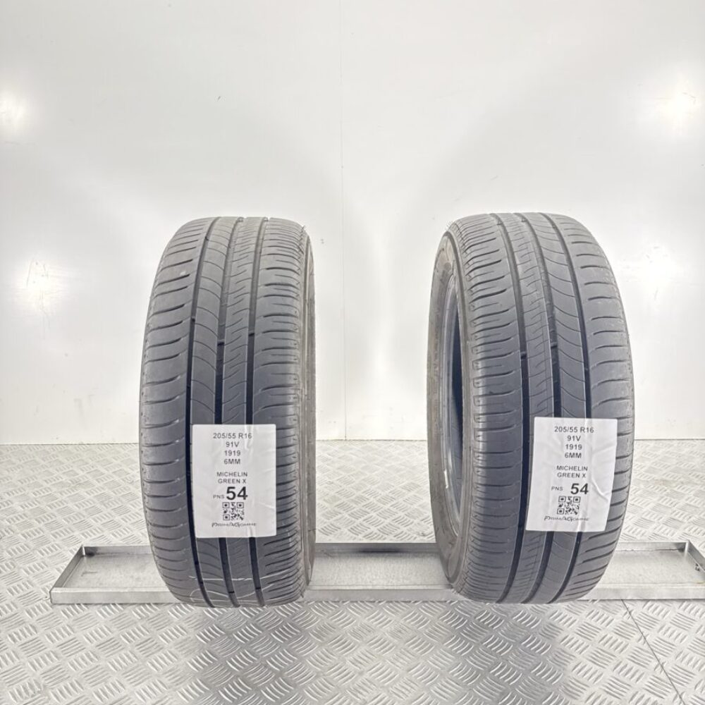 Gomme Usate 205 55 R16 91V Michelin Green X 6mm Estive
