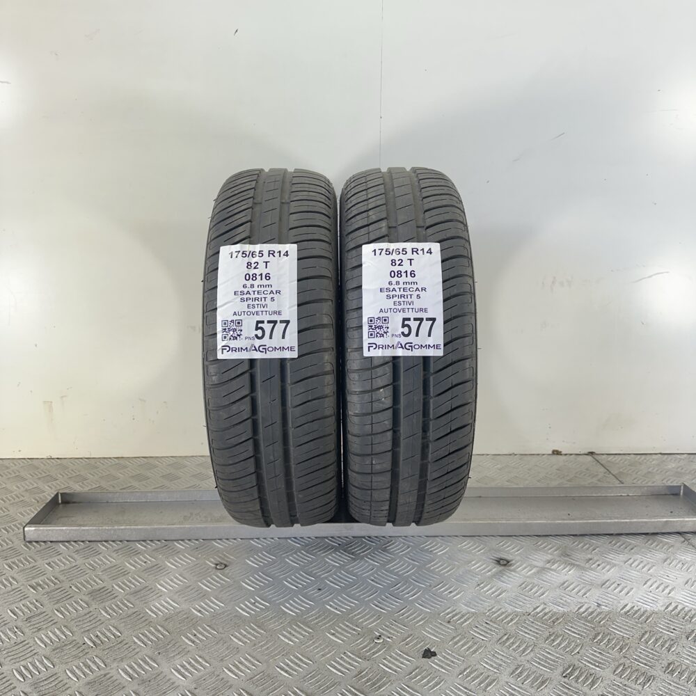 Pneumatici Usati 175 65 R14 82T Esatecar Spirit 5 97% Estive