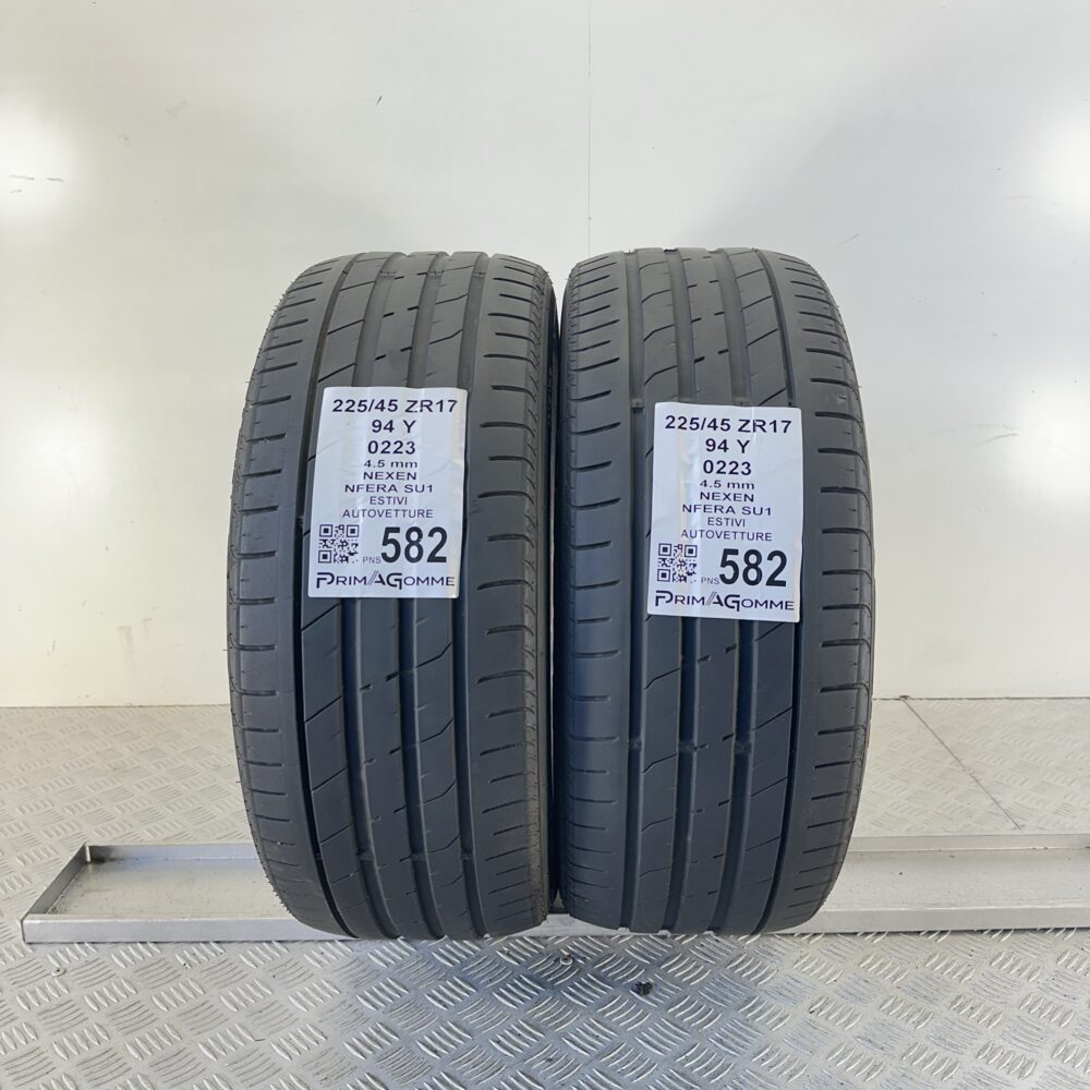 Pneumatici Usati 225 45 R17 94Y Nexen Nfera SU1 Estive