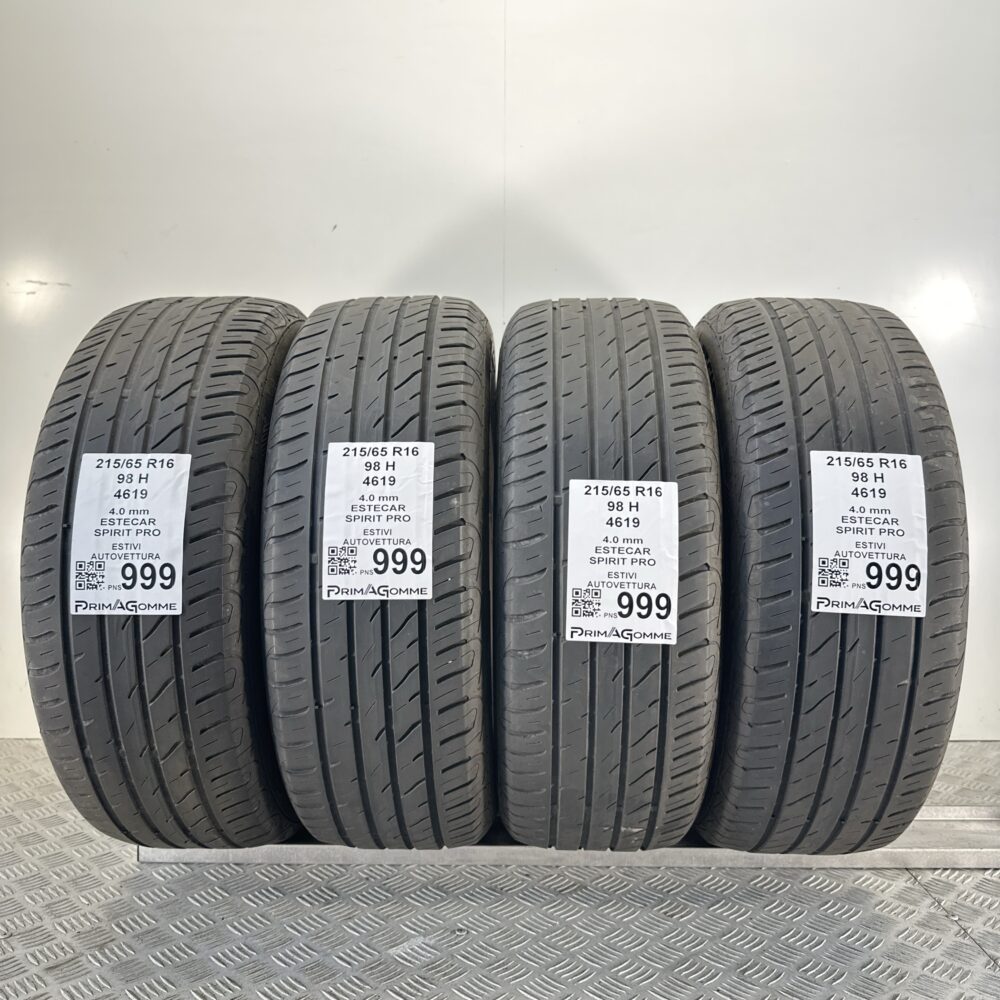 Gomme Usate 215 65 R16 98H Esatecar Spirit Pro Estive