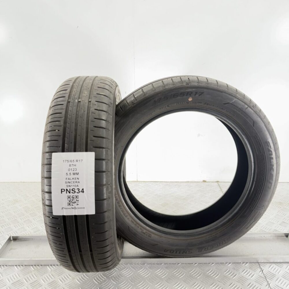 Gomme Usate 175 65 R17 87H Falken Sincera SN110A 5.5mm Estive - immagine 5