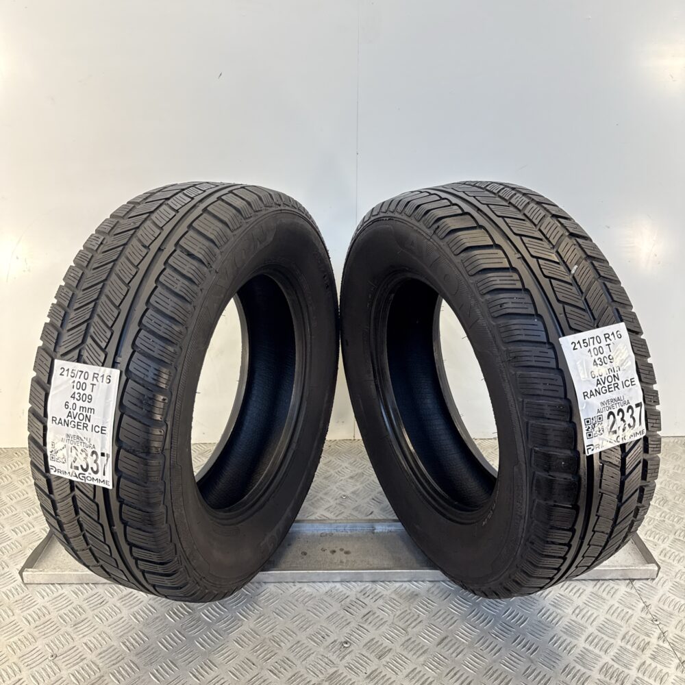 Gomme Usate 215 70 R16 100T Avon Ranger Ice 86% Invernali - immagine 6