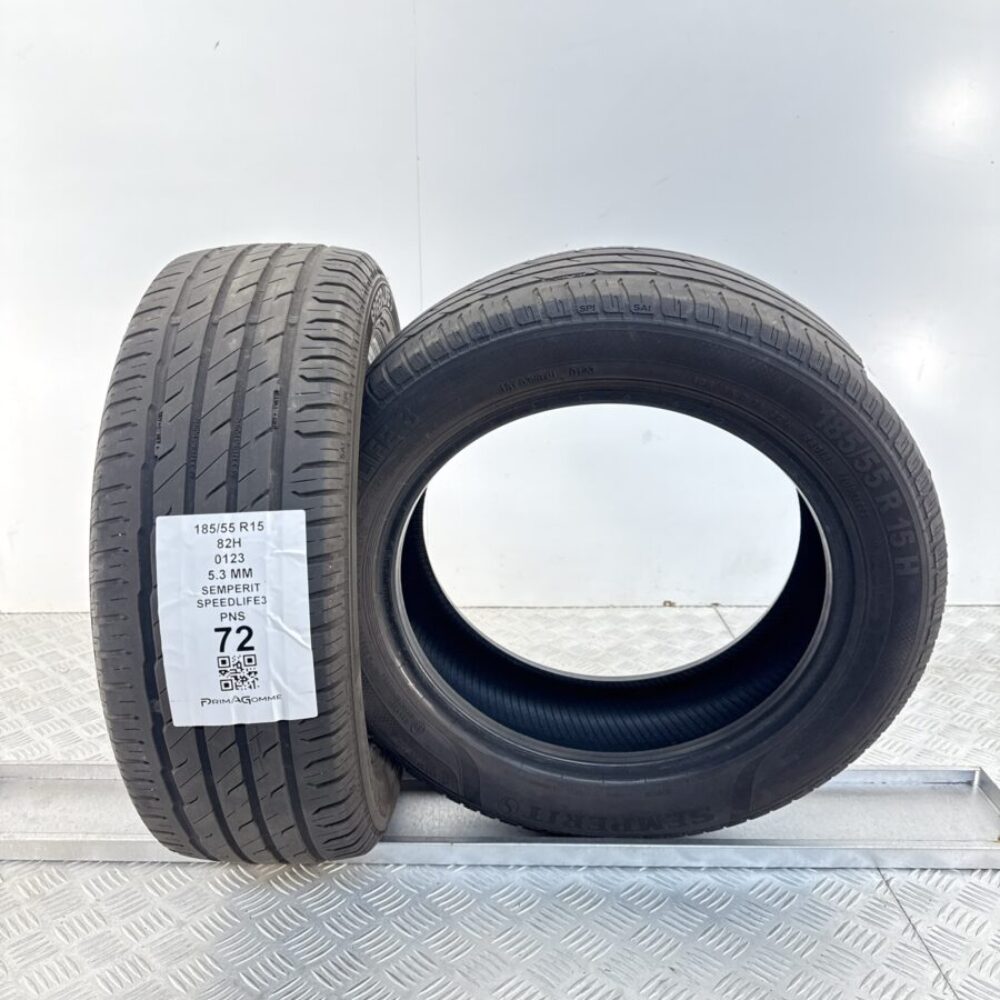 Gomme Usate 185 55 R15 82H Semperit SpeedLife3 5.3mm Estive - immagine 5