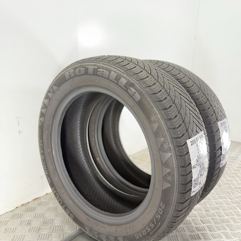 Gomme Usate 205 55 R16 91V Rotalla Setula W Race S130 93% Invernali - immagine 4