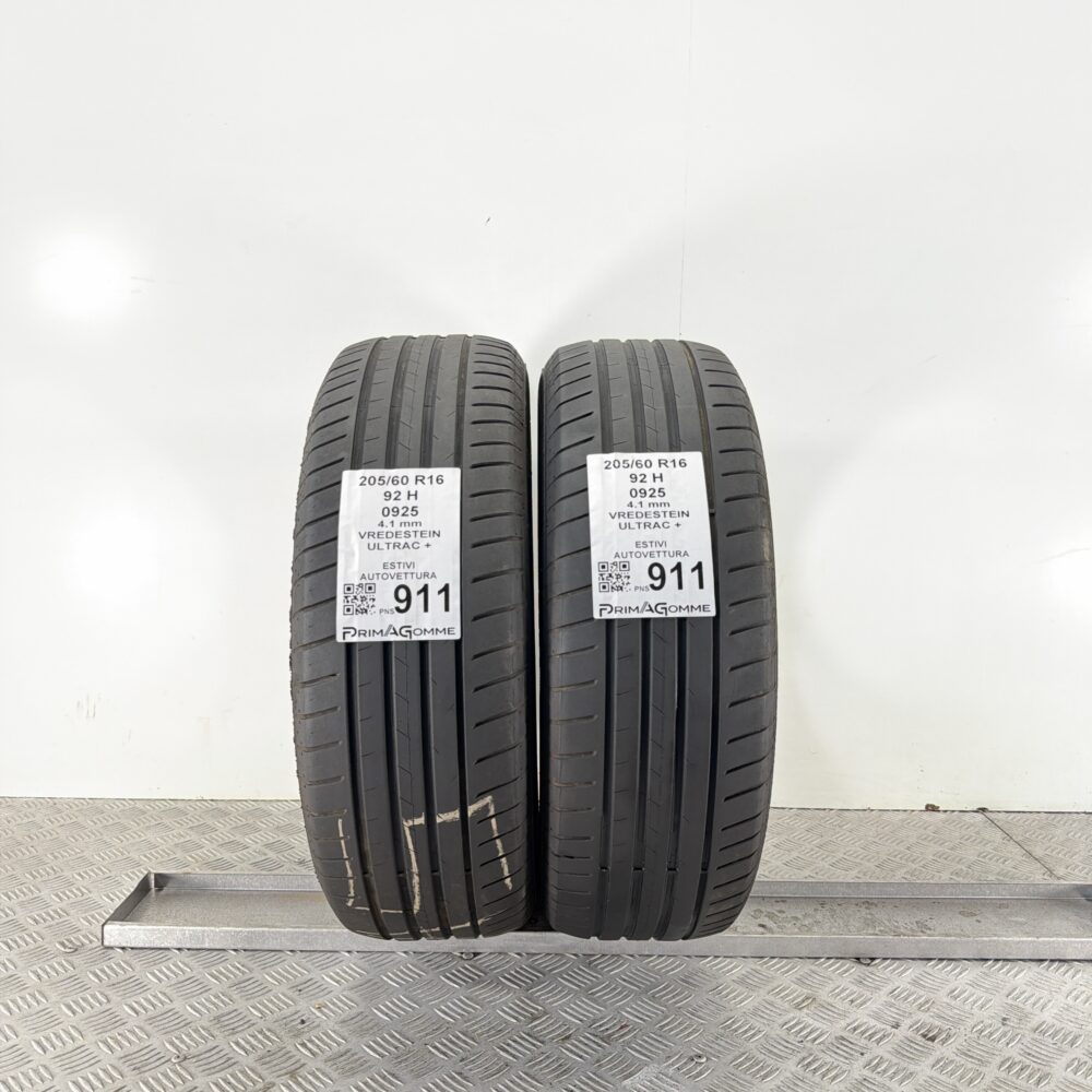 Gomme Usate 205 60 R16 92H Vredestein Ultrac + Estive