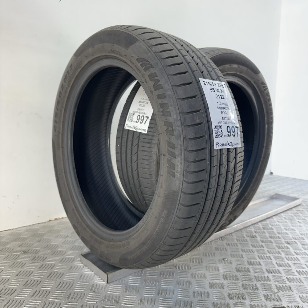 Gomme Usate 215 50 R17 XL 95W Winrun R330 99% Estive - immagine 4
