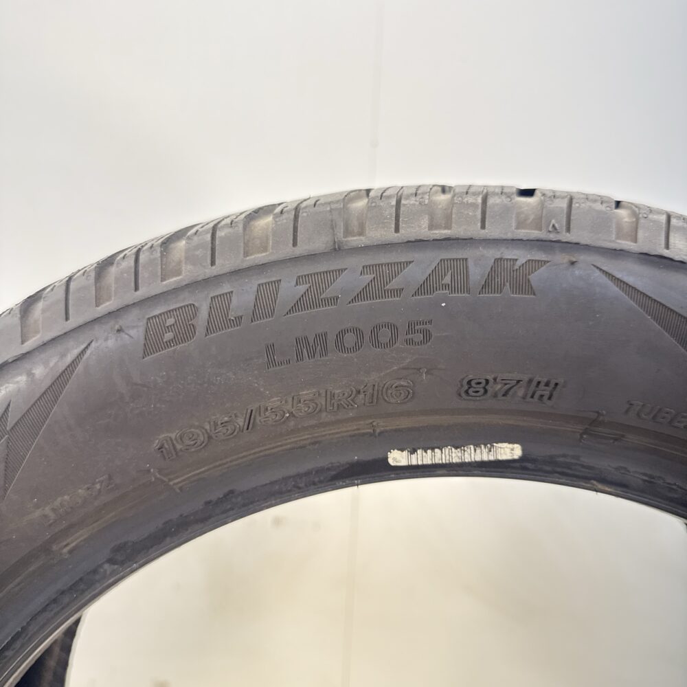 Gomme Usate 195 55 R16 87H Bridgestone Blizzak LM005 Invernali - immagine 13