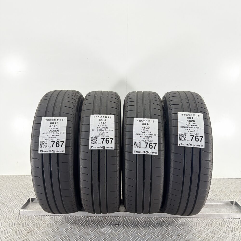 Pneumatici Usati 185 65 R15 88H Falken Sincera SN110 Estive