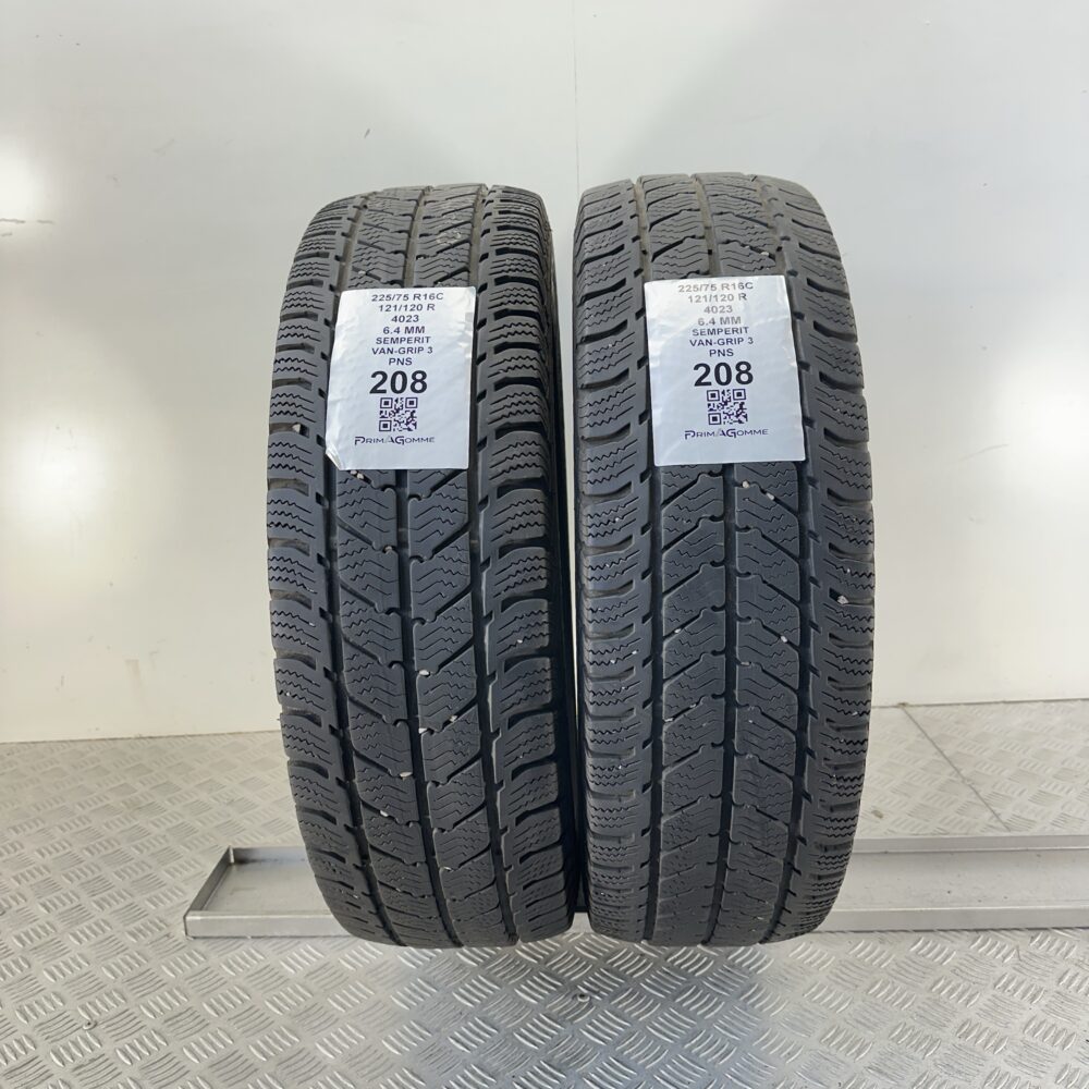 Pneumatici Usati 225 75 R16C 121/120R Semperit Van-Grip 3 91% Estive