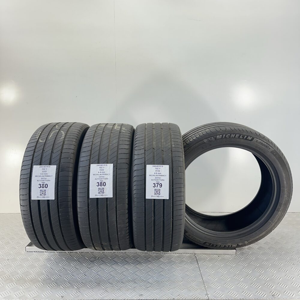 Pneumatici Usati 245 45 R19 102Y Michelin Primacy Estive - immagine 4
