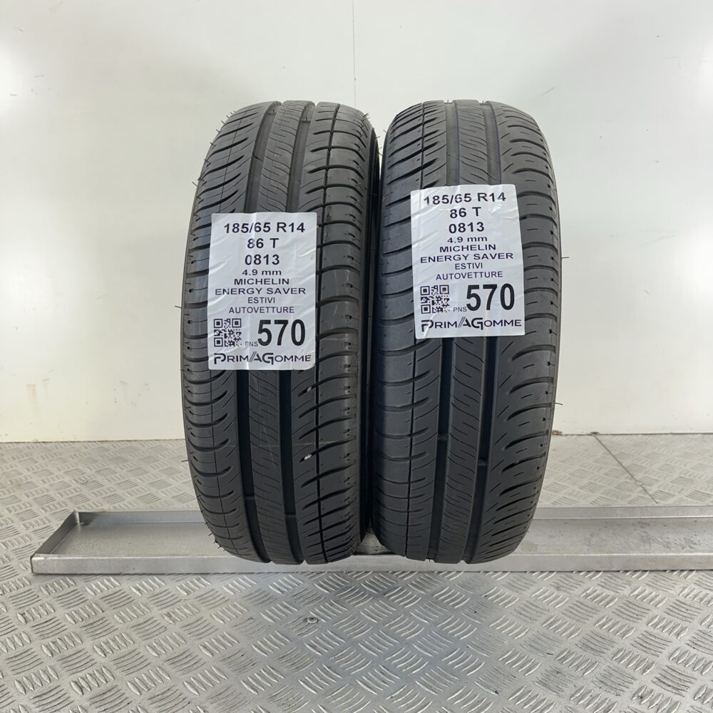 Pneumatici Usati 185 65 R14 86T Michelin Energy Saver 70% Estive