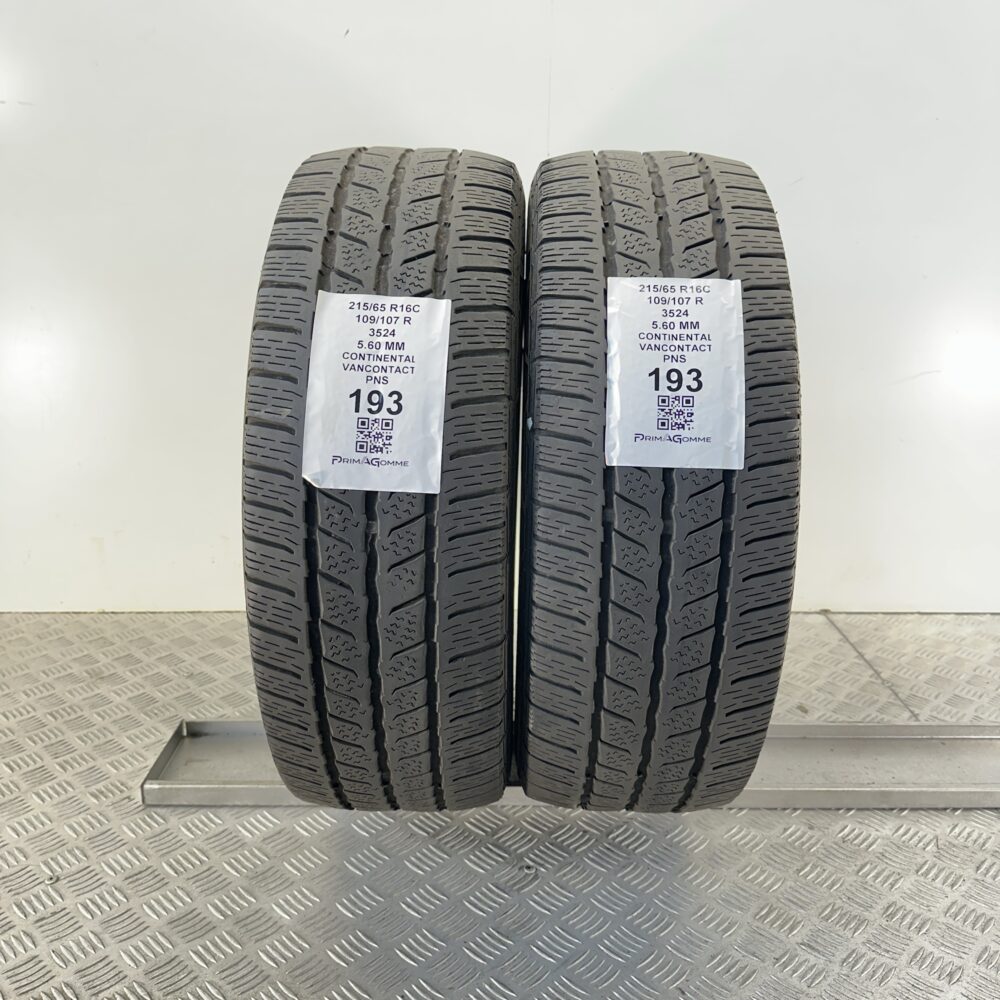 Pneumatici Usati 215 65 R16C 109/107R Continental Vancontact 80% Estive