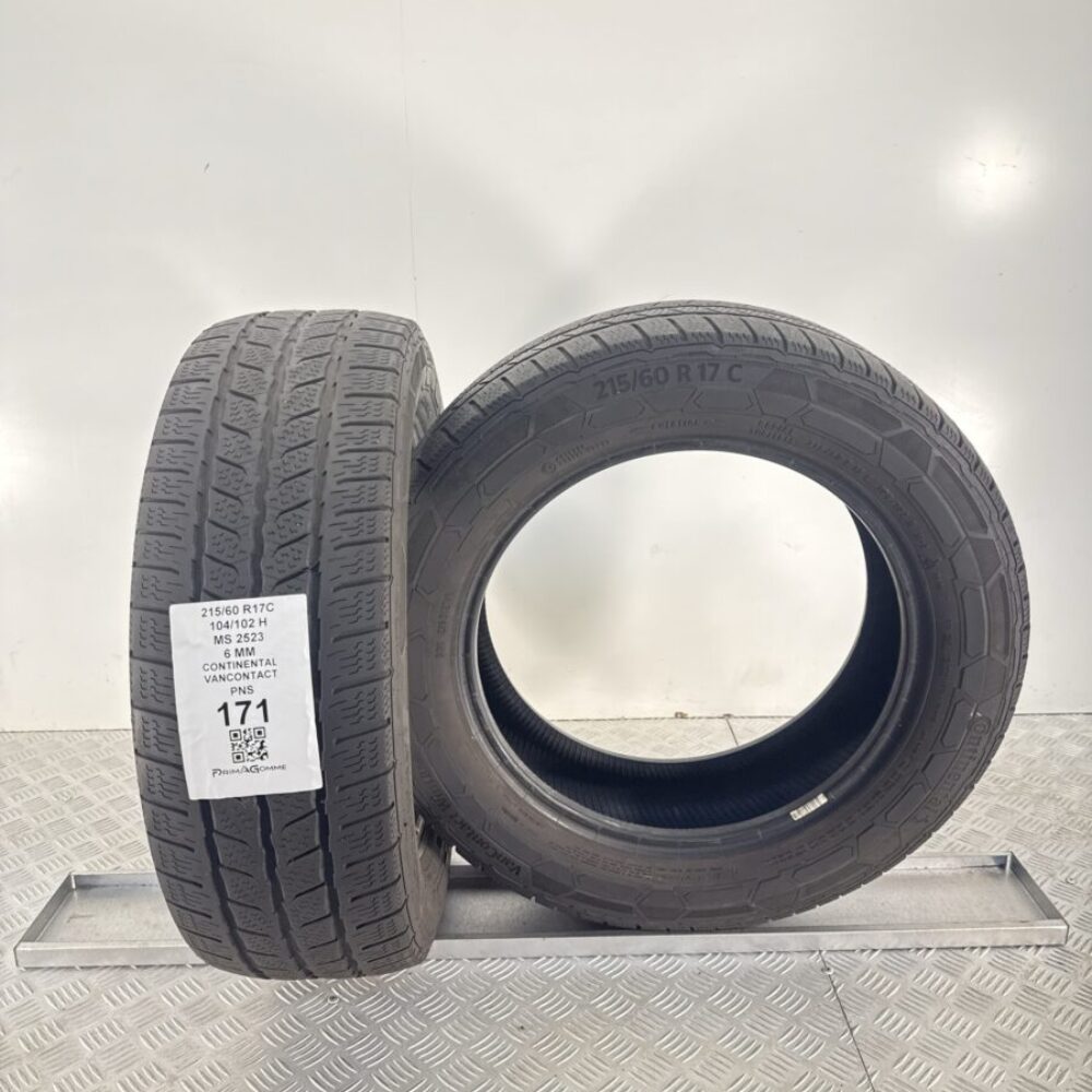 Pneumatici Usati 215 60 R17C 104 102H Continental VanContact 86% Invernali - immagine 7