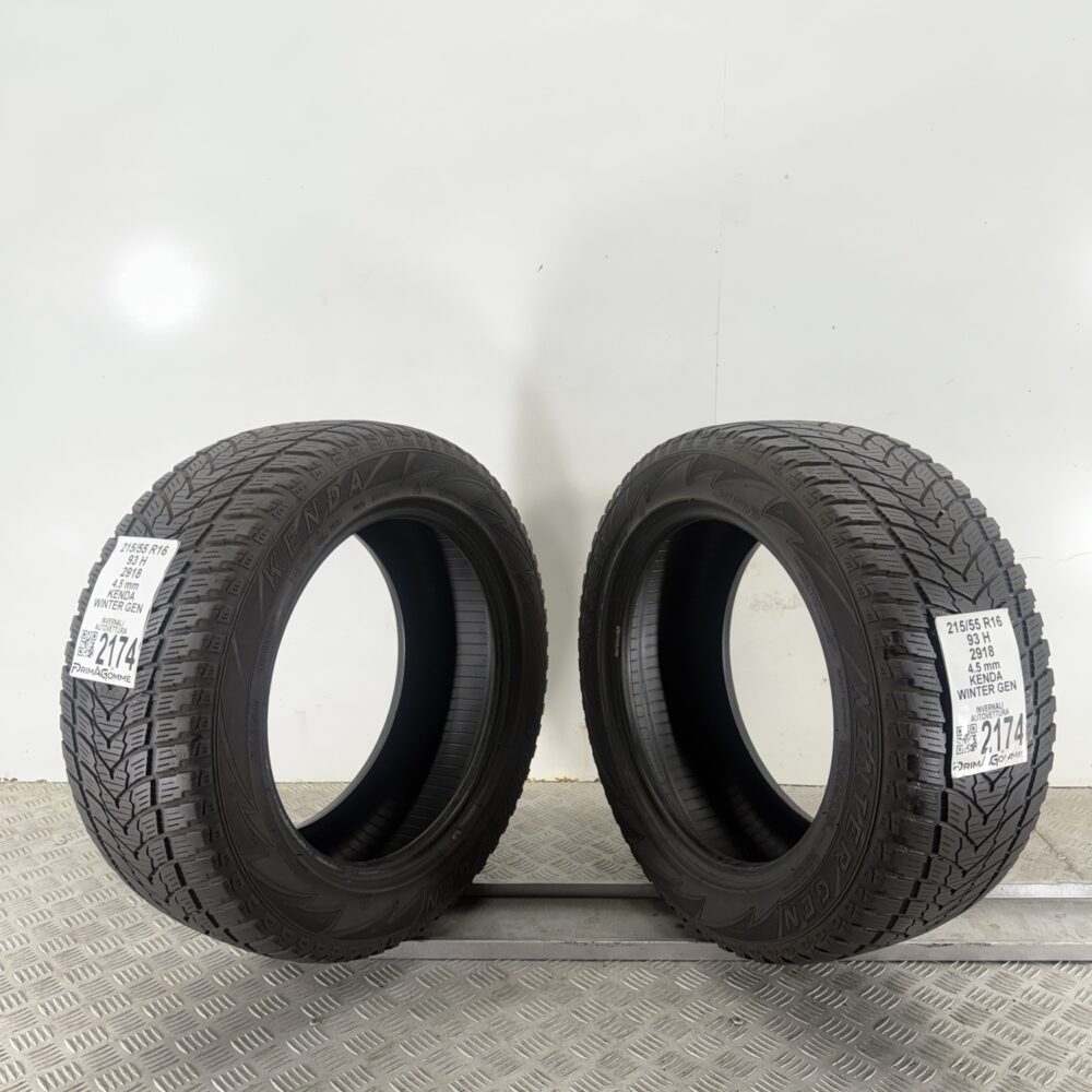 Pneumatici Usati 215 55 R16 93H Kenda Winter Gen Invernali - immagine 9