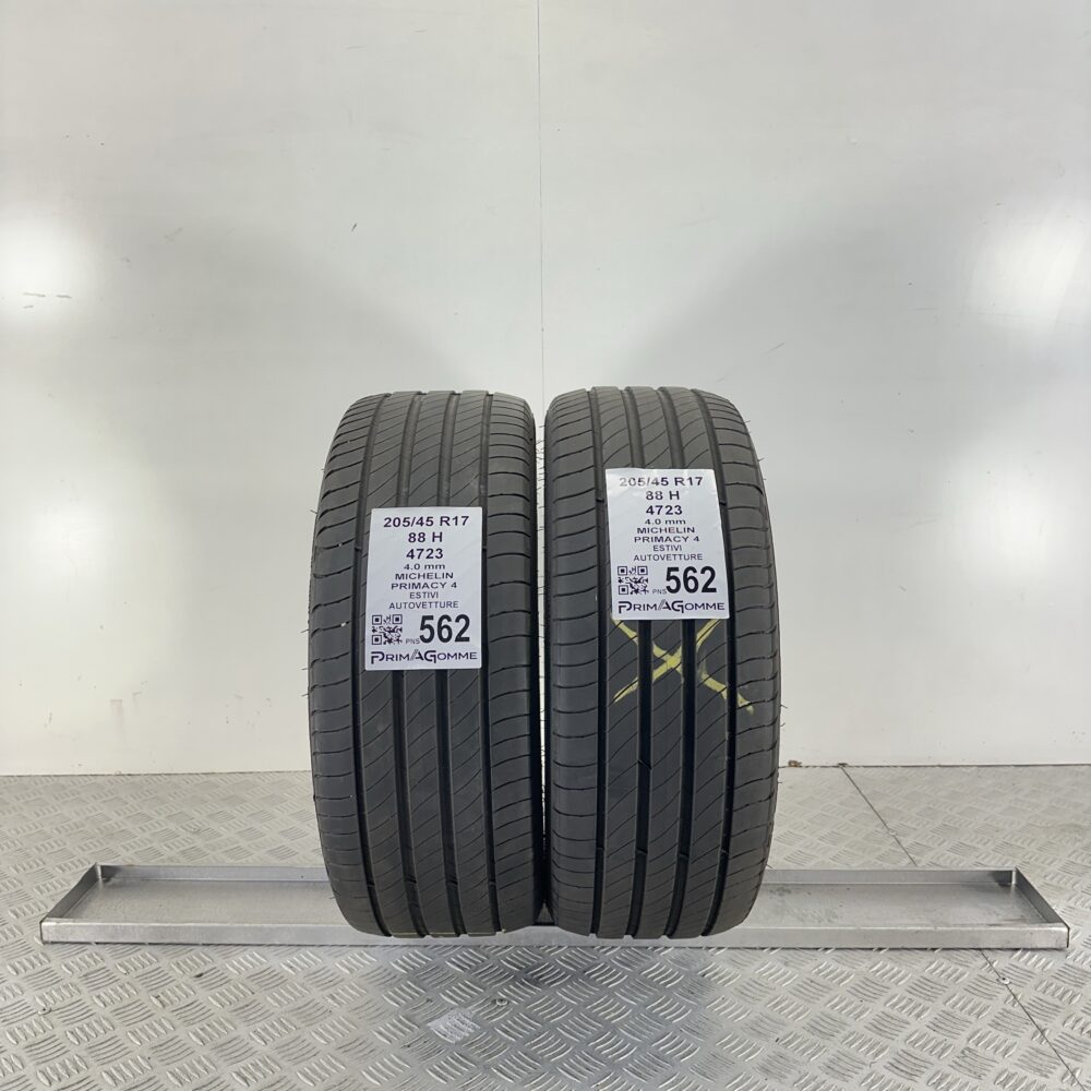Pneumatici Usati 205 45 R17 88H Michelin Primacy 4 Estive