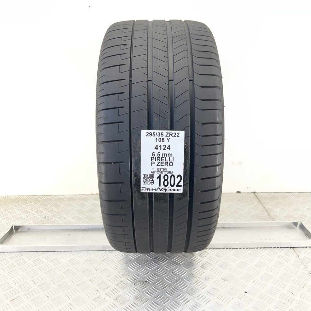 Pneumatico Usato 295 35 ZR22 108Y PIRELLI P ZERO 93% Estivo