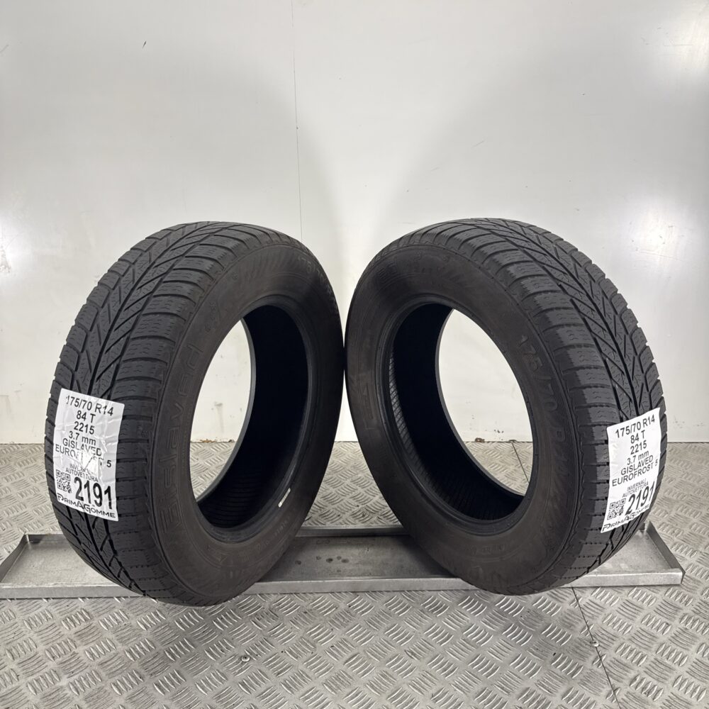 Gomme Usate 175 70 R14 84T Gislaved Eurofrost 5 Invernali - immagine 6