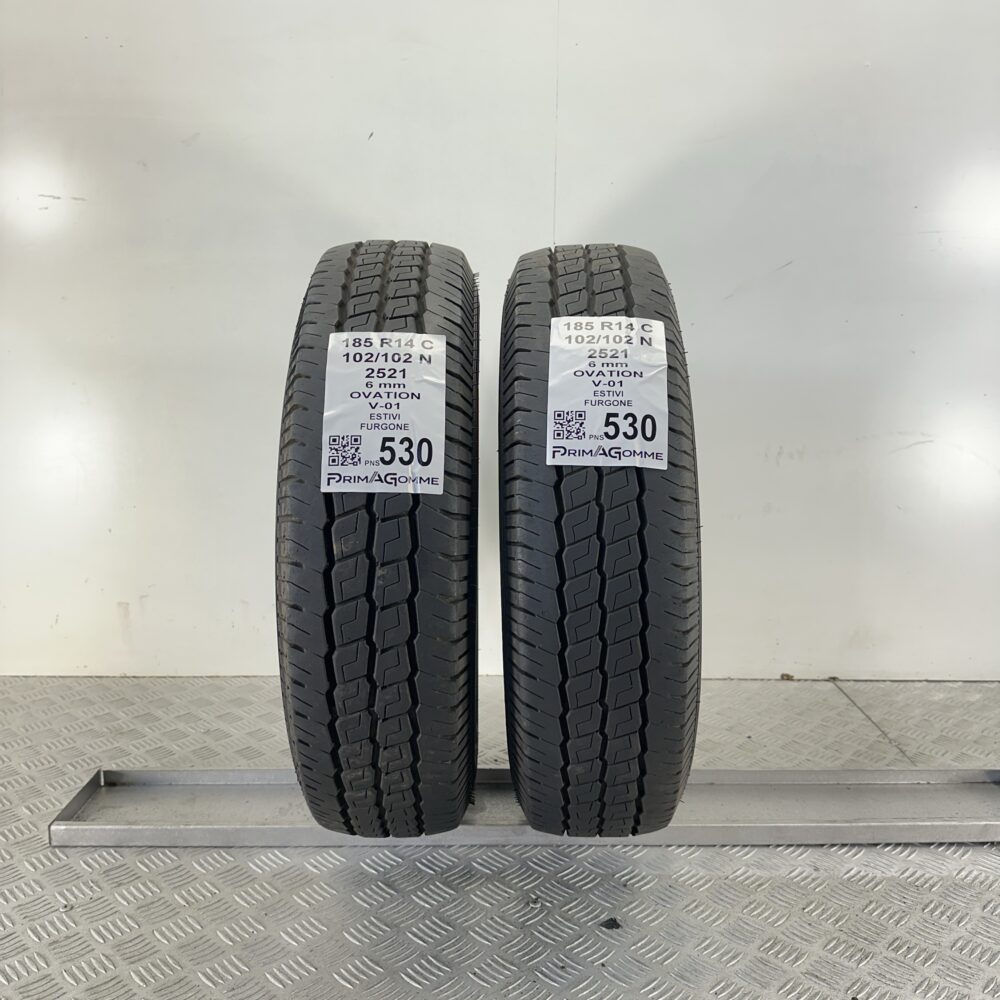 Pneumatici Usati 185 R14C 102/102 N Ovation V-01 86% Estive