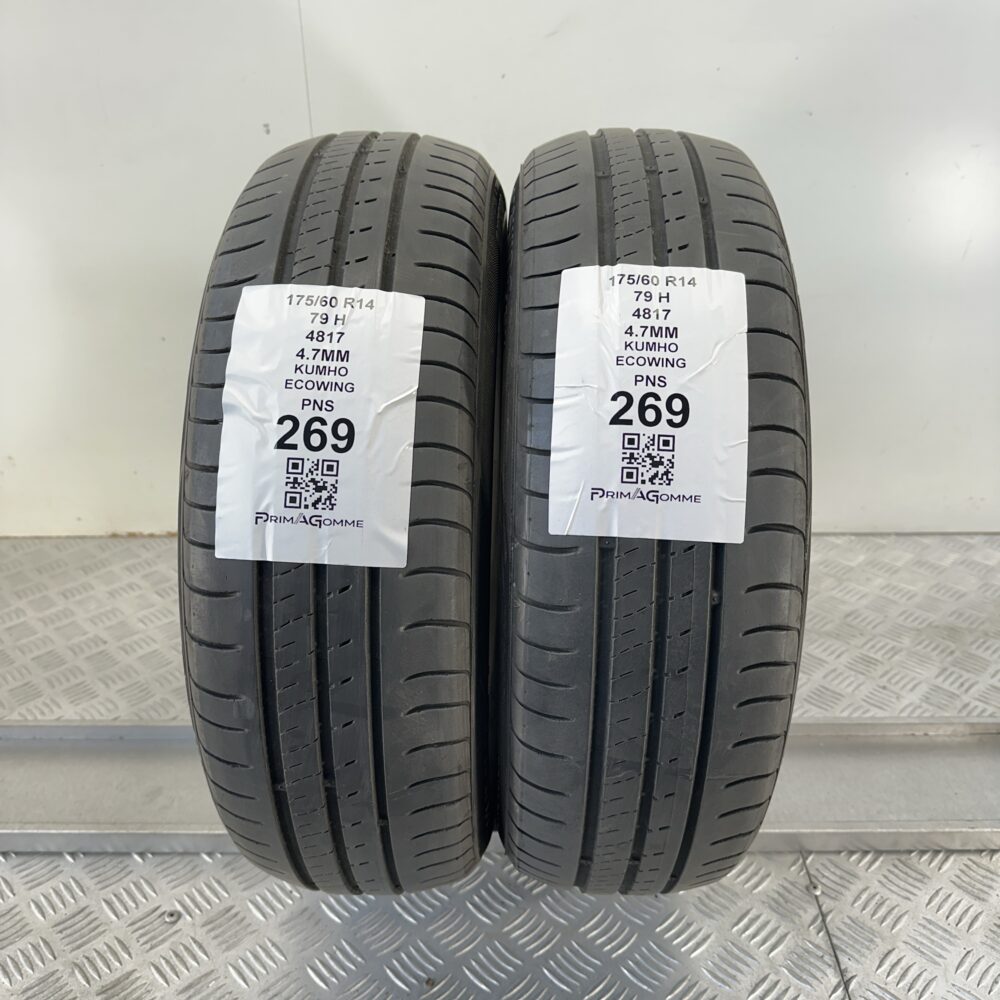 Pneumatici Usati 175 60 R14 79H Kumho Ecowing Estive