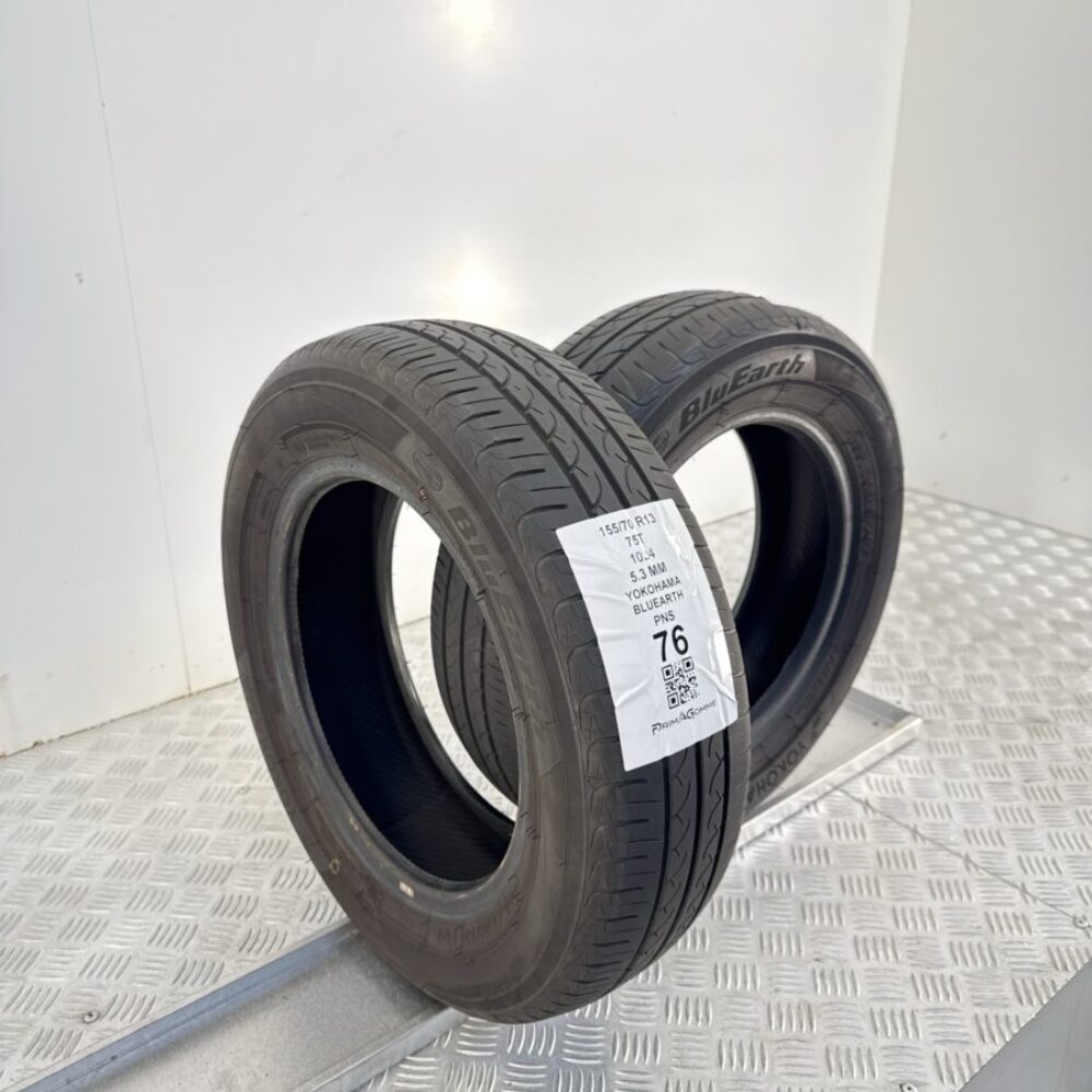 Gomme Usate 155 70 R13 75T Yokohama BlueEarth 5.3mm Estive - immagine 4