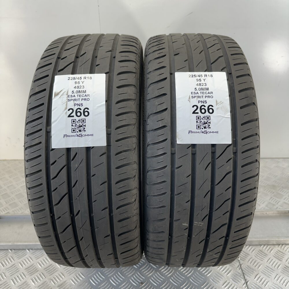 Pneumatici Usati 225 45 R18 95Y ESA TE CAR SPIRIT PRO 73% Estive